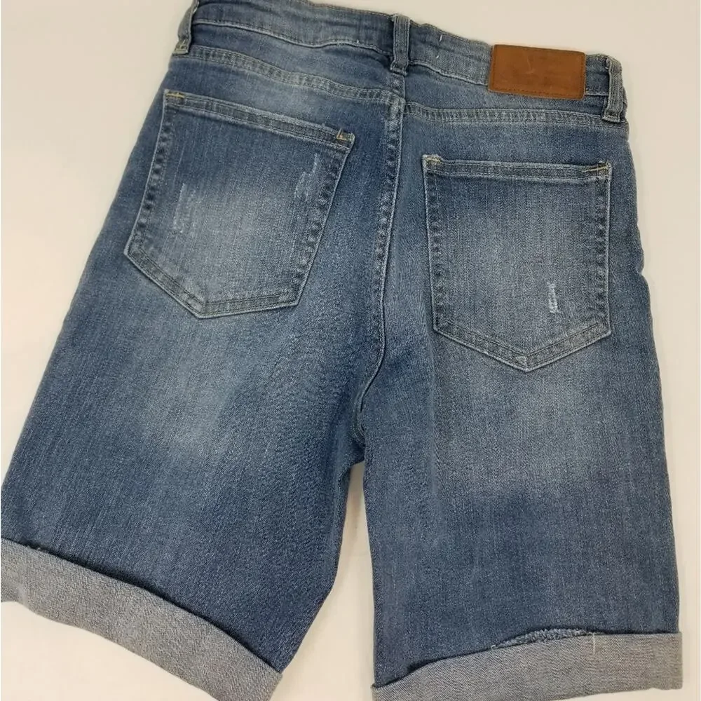 Logg Denim Shorts‎ Long Bermuda Shorts Size 4 - 6